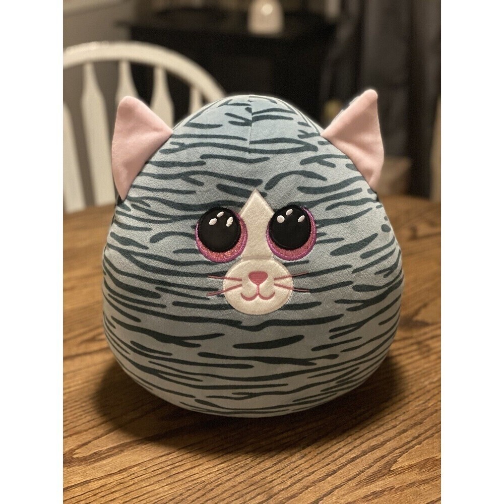 TY Large Squish-a-Boos KIKI the Kitty Cat Cushion Pillow